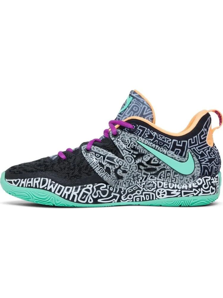 Кроссовки Nike Timothy Goodman x KD 15 EP 'Brooklyn Courts' — изображение 3 из 8, черный