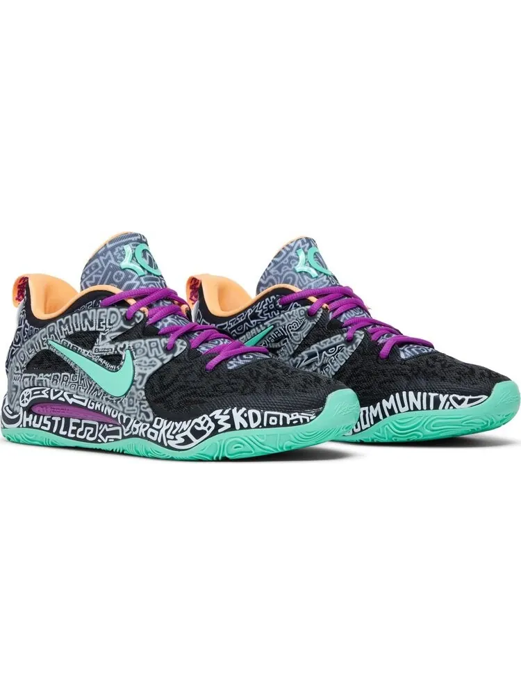 Кроссовки Nike Timothy Goodman x KD 15 EP 'Brooklyn Courts' — изображение 8 из 8, черный