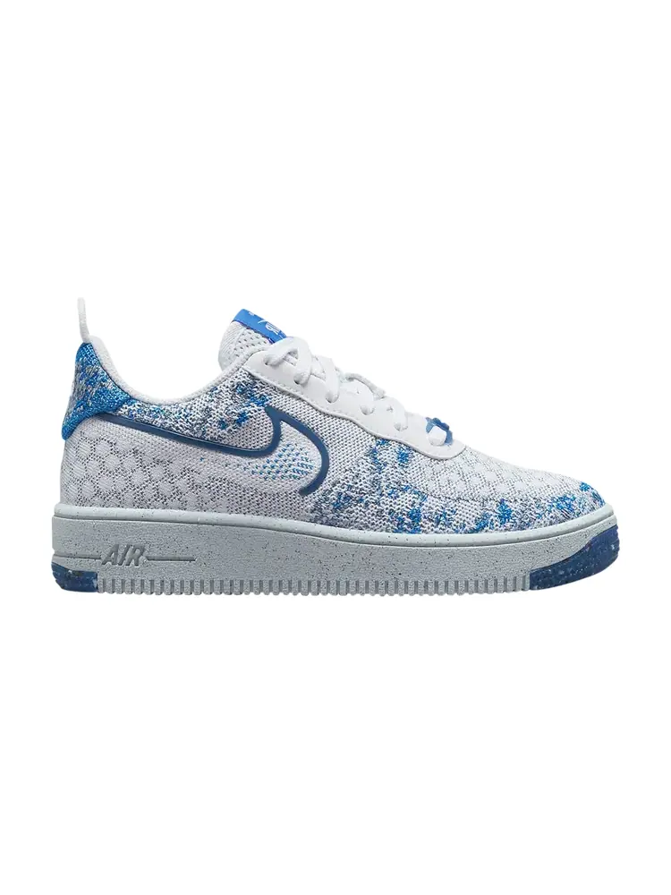 Кроссовки Nike Air Force 1 Crater Flyknit GS — изображение 1 из 1, белый