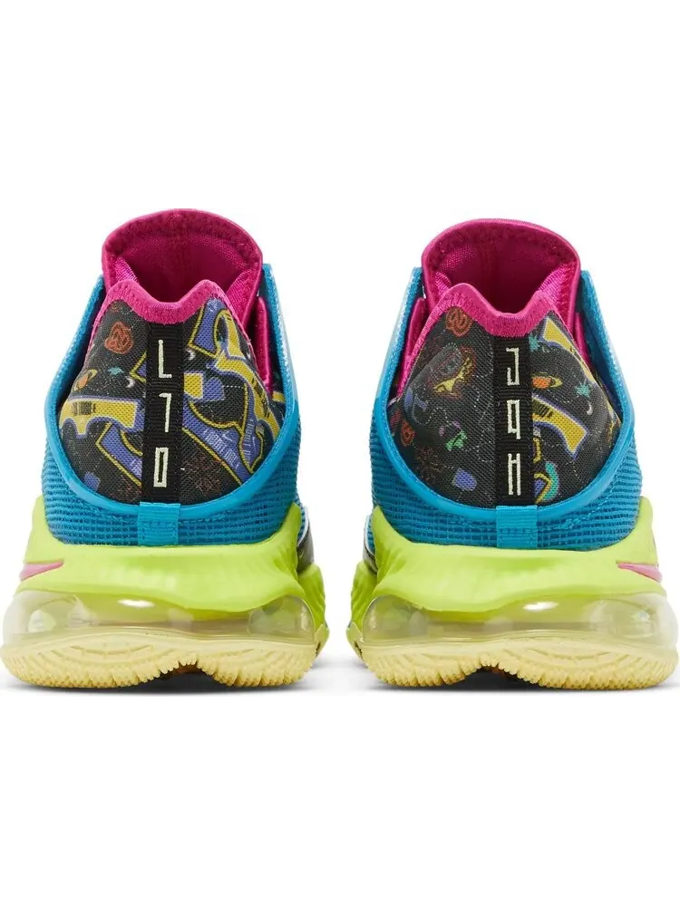 Кроссовки Nike LeBron 19 Low 'LeBronival' — изображение 6 из 8, синий