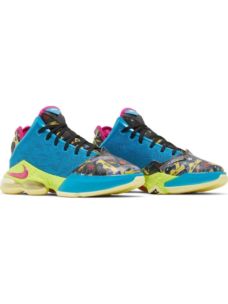 Кроссовки Nike LeBron 19 Low 'LeBronival' — изображение 8 из 8, синий
