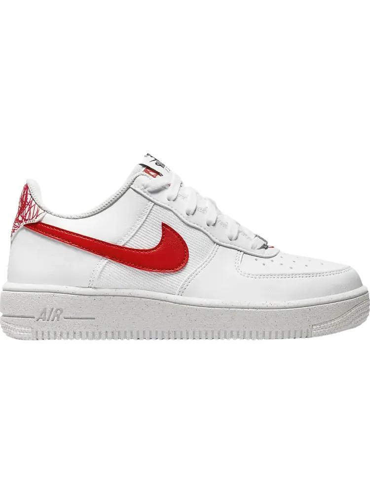 Кроссовки Nike Air Force 1 Crater Next Nature GS 'White Habanero Red' — изображение 1 из 1, белый