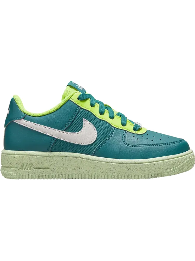 Кроссовки Nike Air Force 1 Crater Next Nature GS 'Bright Spruce Volt' — изображение 1 из 1, синий