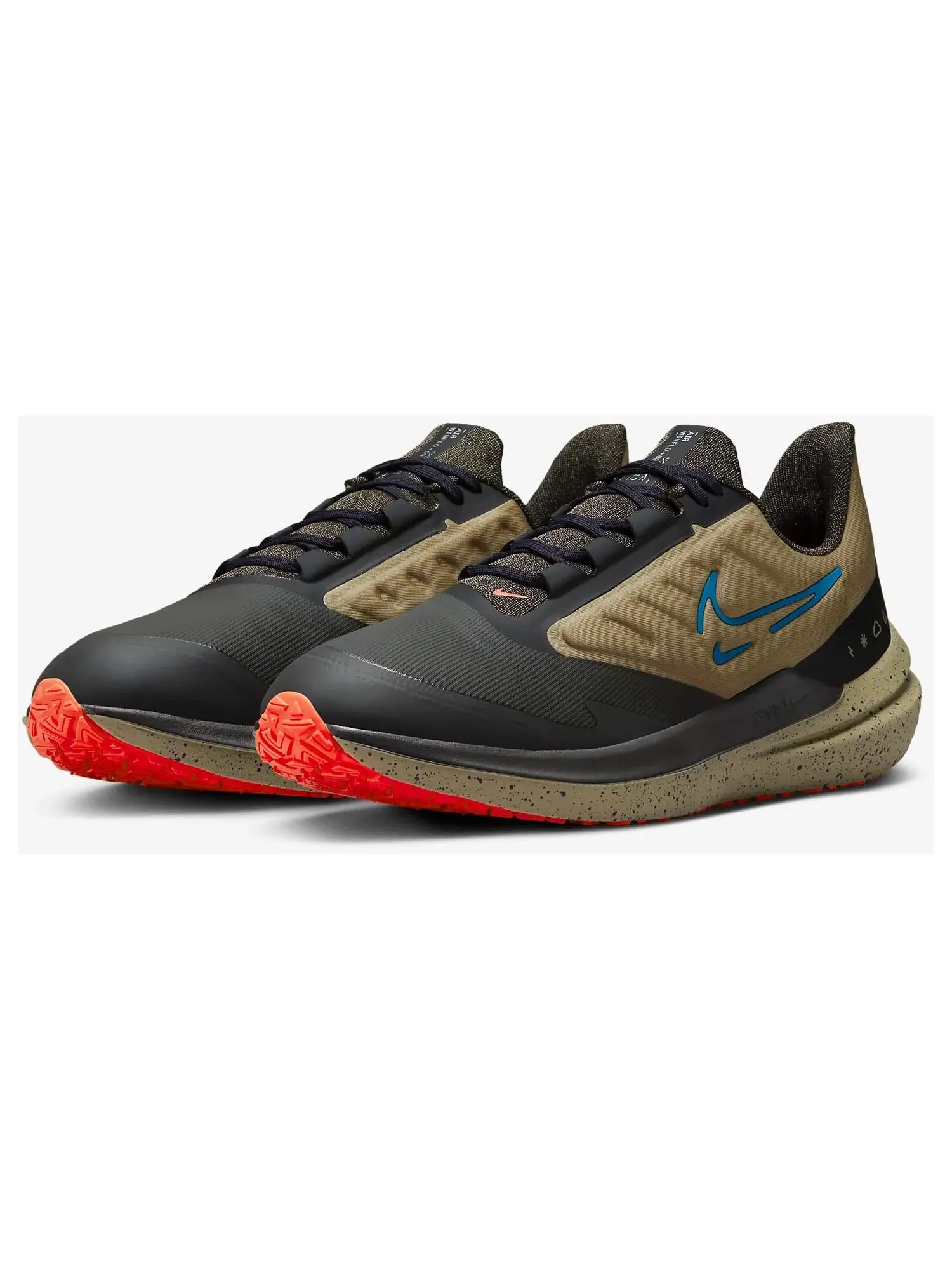 Кроссовки Nike Air Winflo 9 Shield — изображение 2 из 7, зеленый