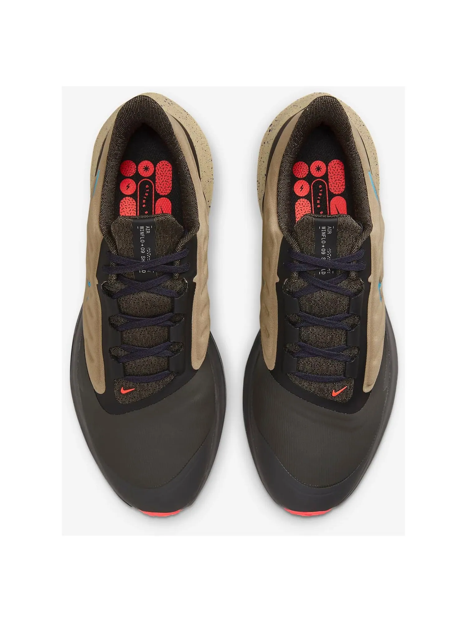 Кроссовки Nike Air Winflo 9 Shield — изображение 3 из 7, зеленый