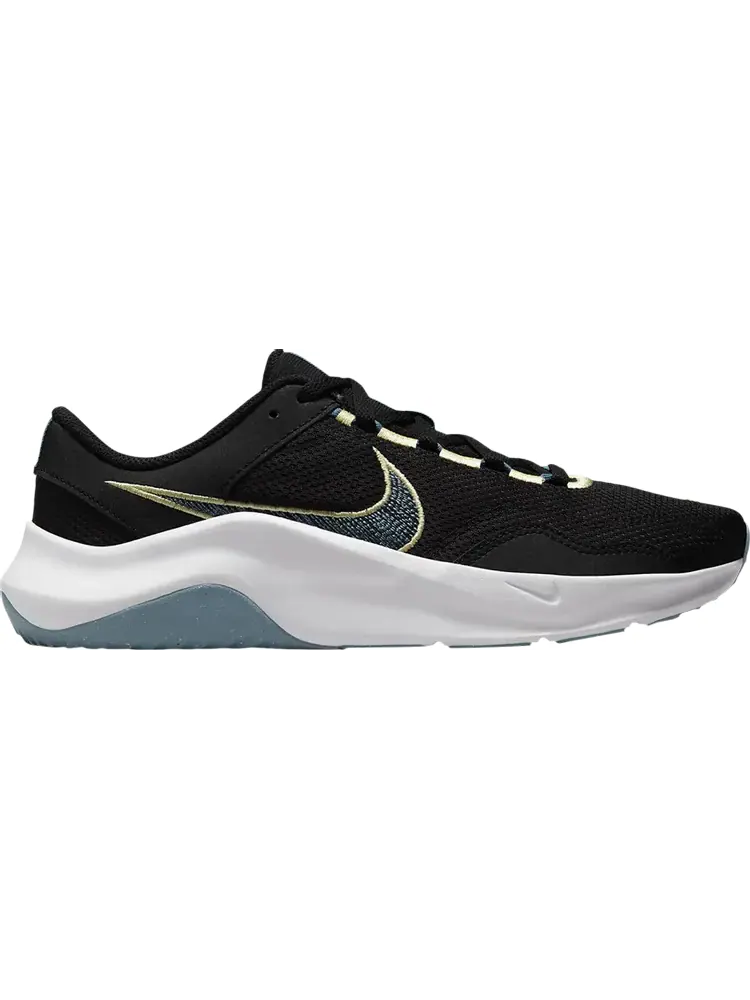 Кроссовки Nike Wmns Legend Essential 3 Next Nature 'Black Aqua Lemon' — изображение 1 из 1, черный