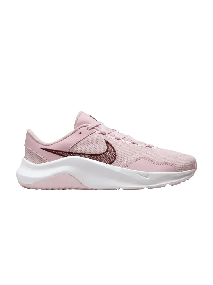 Кроссовки Nike Wmns Legend Essential 3 Next Nature 'Pink Foam Dark Team Red' — изображение 1 из 1, розовый/темный красный