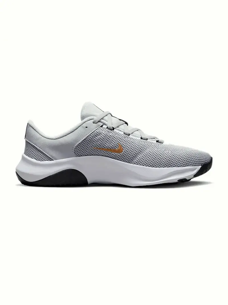 Кроссовки Nike Legend Essential 3 Next Nature — изображение 3 из 7, светло-серый/белый