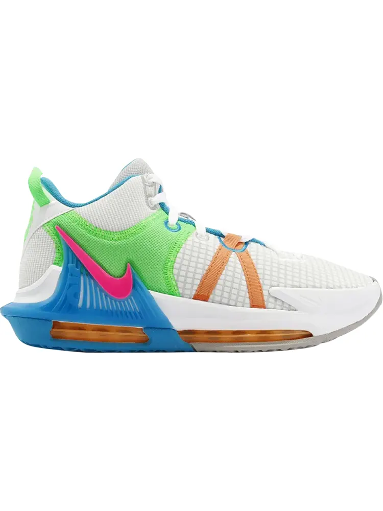 Кроссовки Nike LeBron Witness 7 EP 'Grey Fog Multi-Color' — изображение 1 из 1, серый