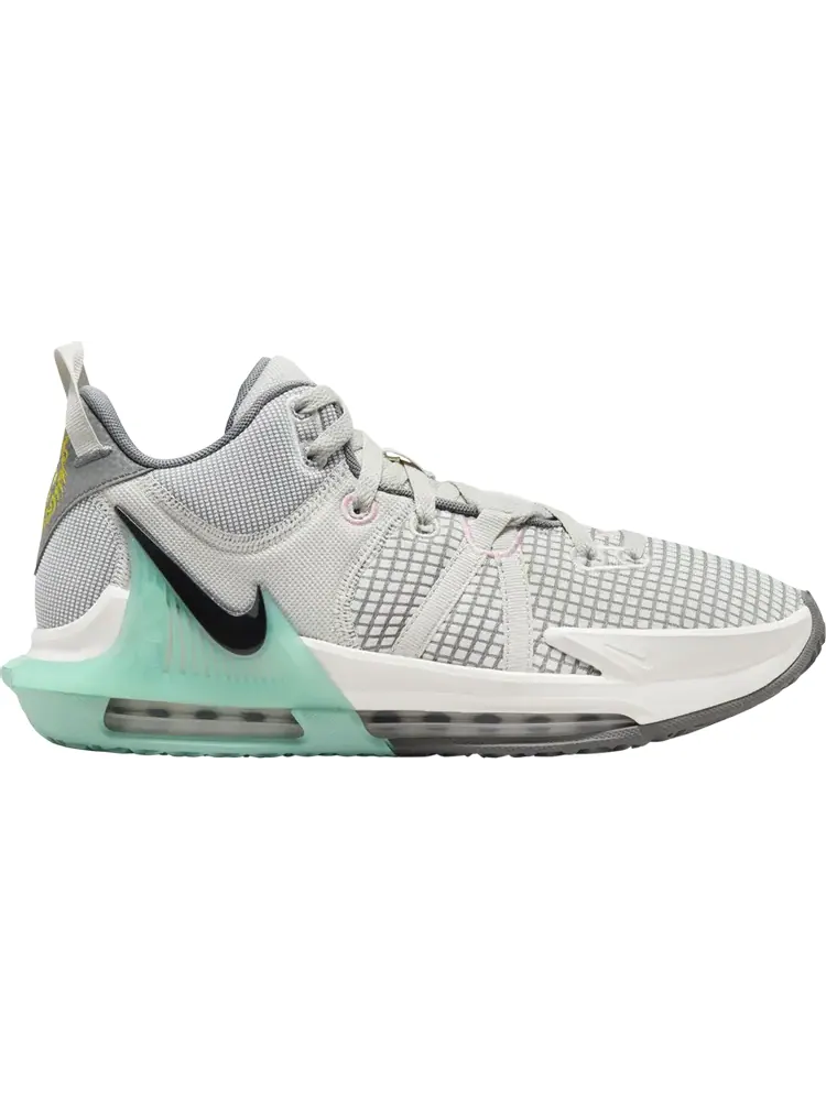 Кроссовки LeBron Witness 7 EP 'Flat Pewter Mint' — изображение 1 из 1, серый