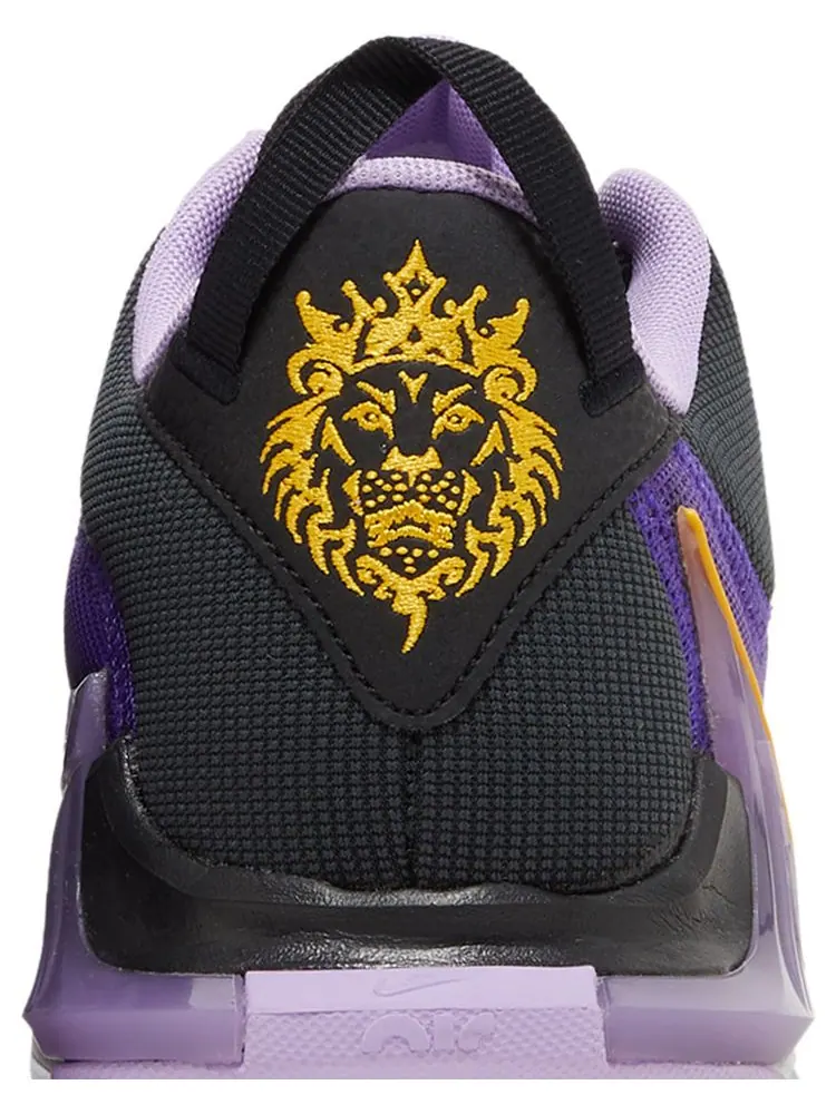 Кроссовки Nike LeBron Witness 7 'Lakers' — изображение 7 из 8, фиолетовый