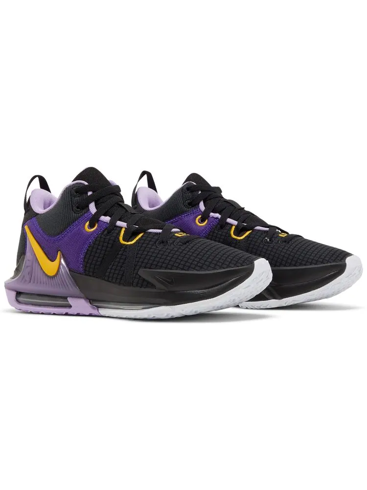 Кроссовки Nike LeBron Witness 7 'Lakers' — изображение 8 из 8, фиолетовый