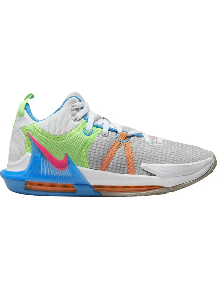 Кроссовки Nike LeBron Witness 7 'Grey Fog Multi-Color' — изображение 1 из 1, серый
