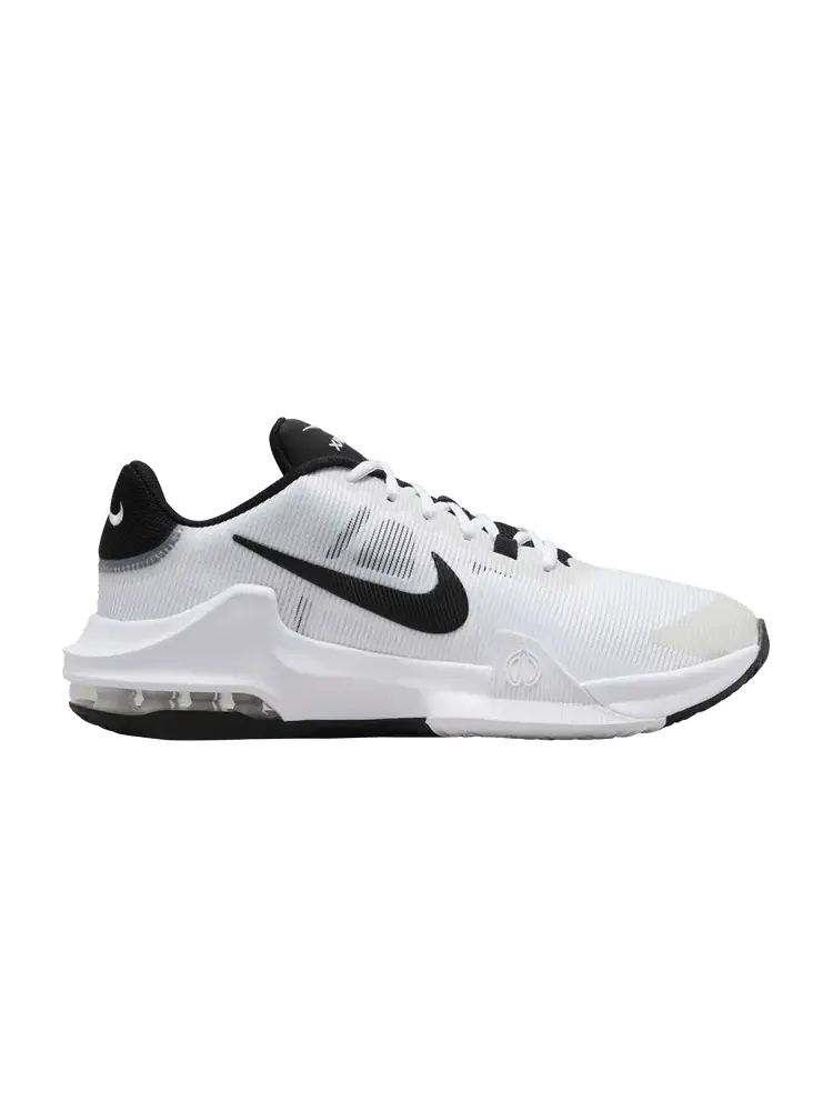 Кроссовки Nike Air Max Impact 4 White Black — изображение 1 из 1, белый черный