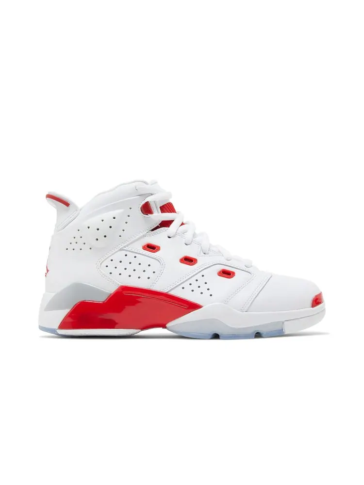 Кроссовки Jordan 6-17-23 GS 'White Fire Red' — изображение 1 из 8, белый красный