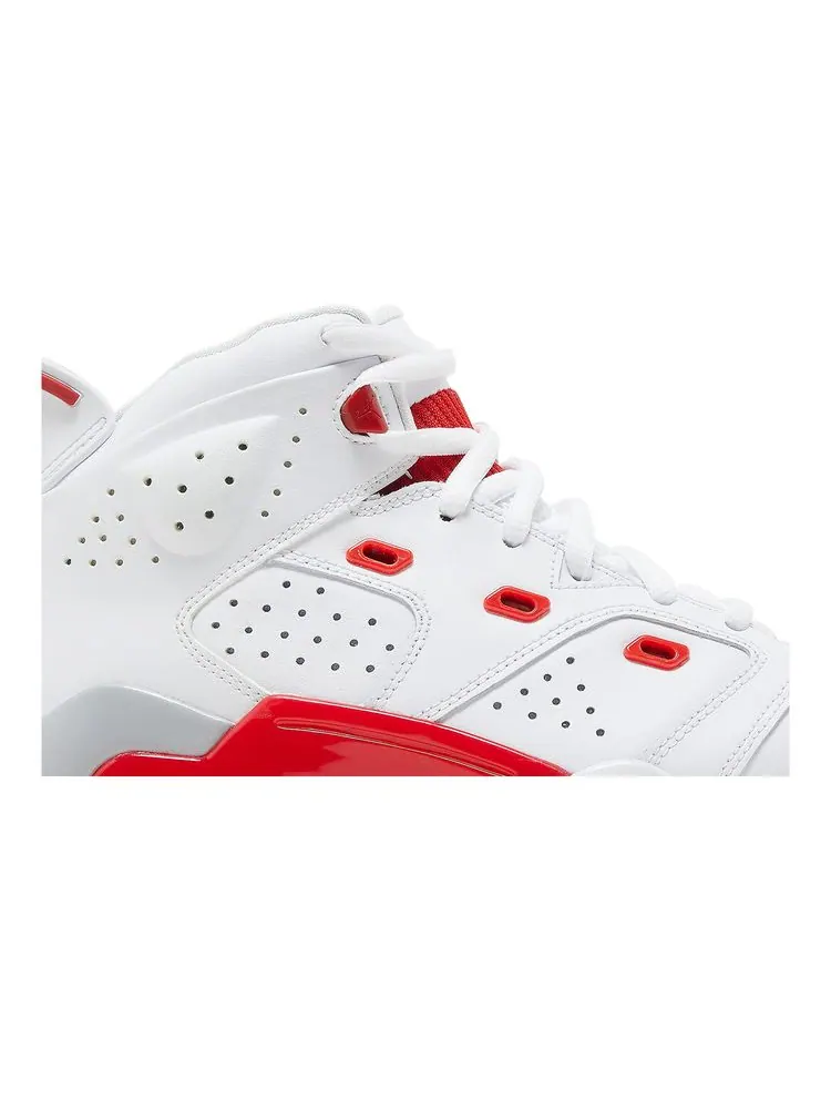 Кроссовки Jordan 6-17-23 GS 'White Fire Red' — изображение 2 из 8, белый красный