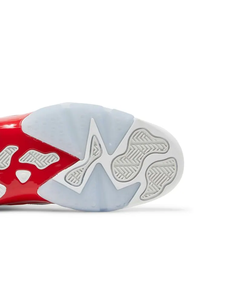 Кроссовки Jordan 6-17-23 GS 'White Fire Red' — изображение 5 из 8, белый красный