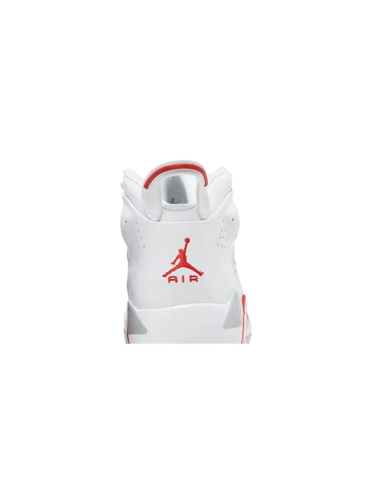 Кроссовки Jordan 6-17-23 GS 'White Fire Red' — изображение 7 из 8, белый красный