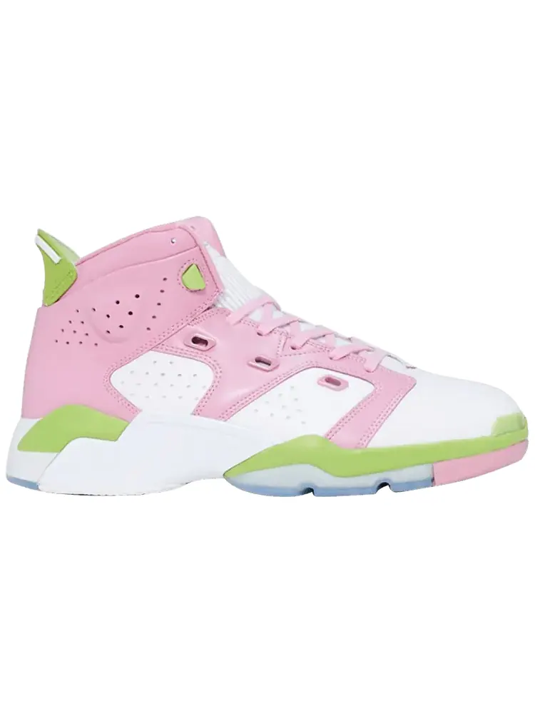 Кроссовки Air Jordan Jordan 6-17-23 GS 'Elemental Pink Vivid Green' — изображение 1 из 1, розовый