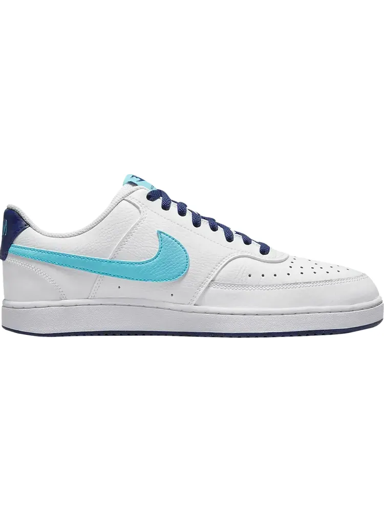 Кроссовки Nike Court Vision Low 'White Turquoise Blue' — изображение 1 из 1, белый