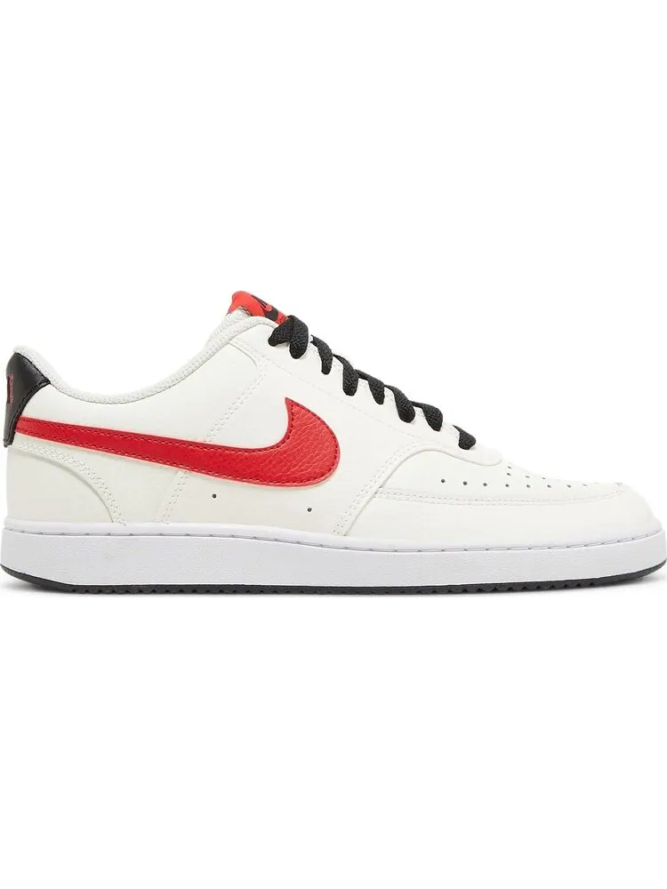 Кроссовки Nike Court Vision Low 'Sail University Red' — изображение 1 из 8, бежевый