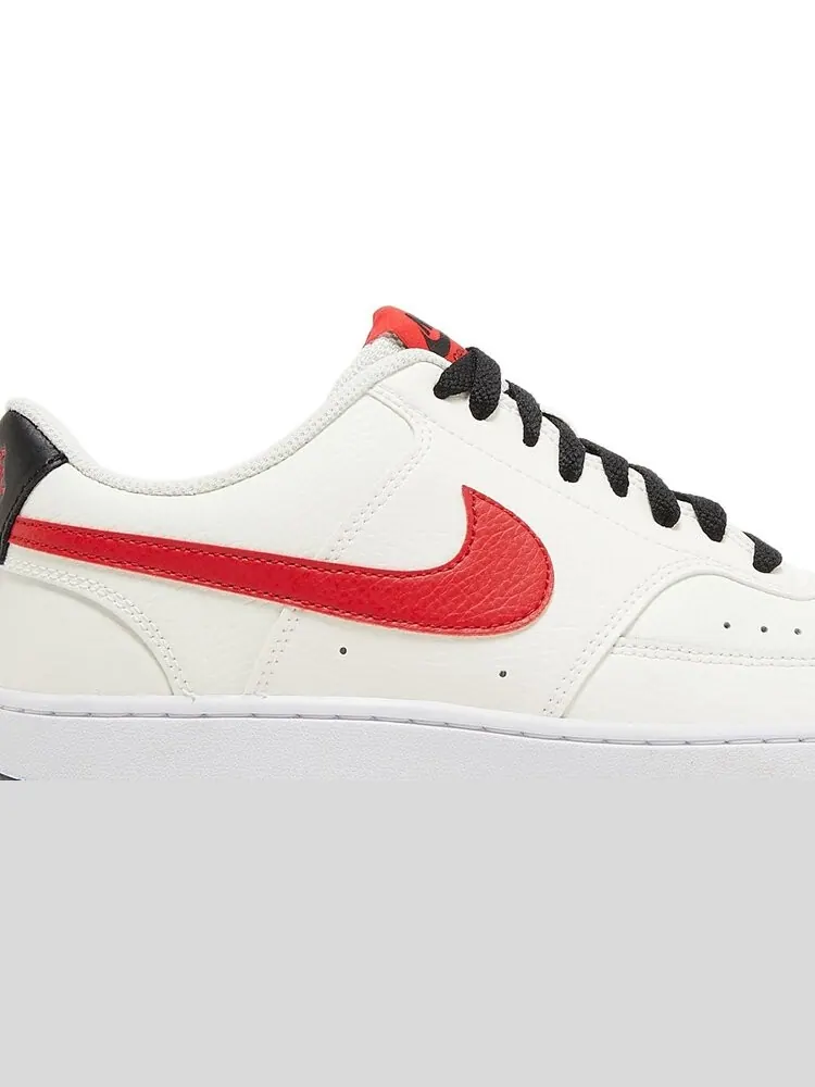 Кроссовки Nike Court Vision Low 'Sail University Red' — изображение 2 из 8, бежевый