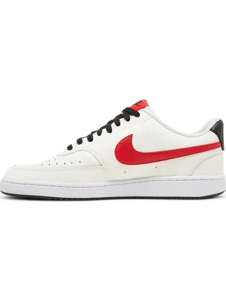 Кроссовки Nike Court Vision Low 'Sail University Red' — изображение 3 из 8, бежевый