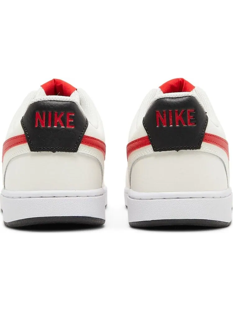Кроссовки Nike Court Vision Low 'Sail University Red' — изображение 6 из 8, бежевый