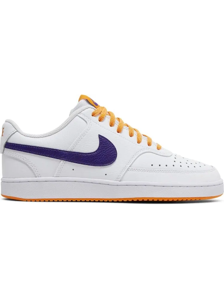 Кроссовки Nike Court Vision Low 'White Electro Purple' — изображение 1 из 8, белый