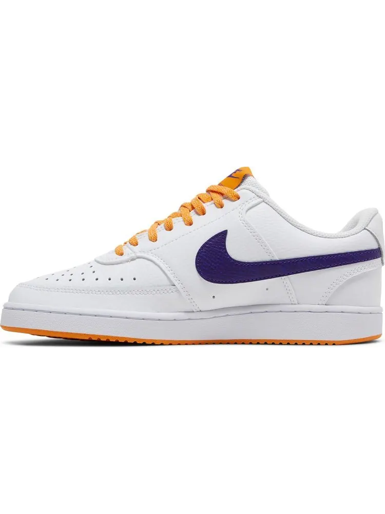 Кроссовки Nike Court Vision Low 'White Electro Purple' — изображение 3 из 8, белый