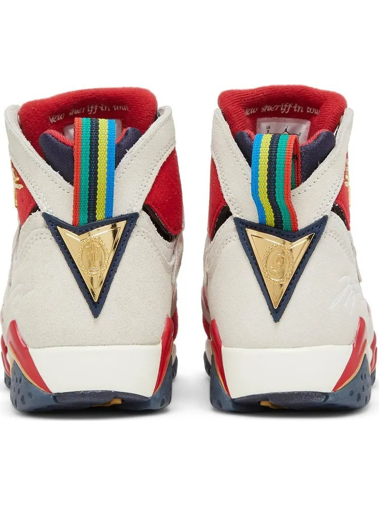 Кроссовки Trophy Room x Air Jordan 7 Retro New Sheriff in Town — изображение 6 из 10, красный