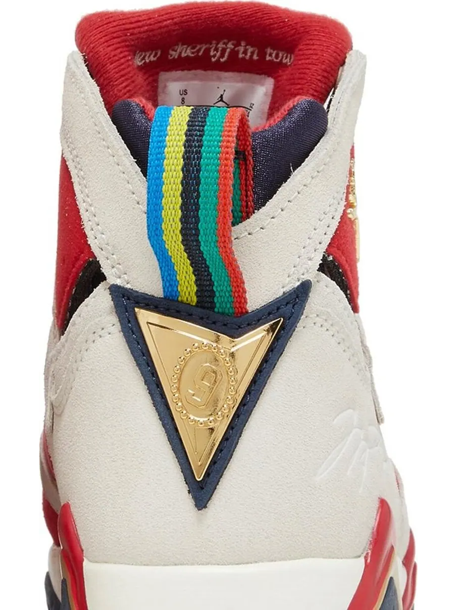 Кроссовки Trophy Room x Air Jordan 7 Retro New Sheriff in Town — изображение 7 из 10, красный