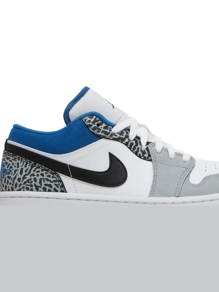 Кроссовки Air Jordan 1 Low SE True Blue — изображение 2 из 8, синий