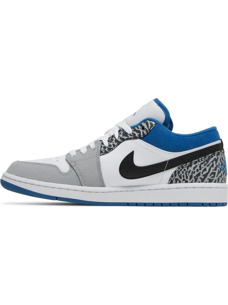 Кроссовки Air Jordan 1 Low SE True Blue — изображение 3 из 8, синий