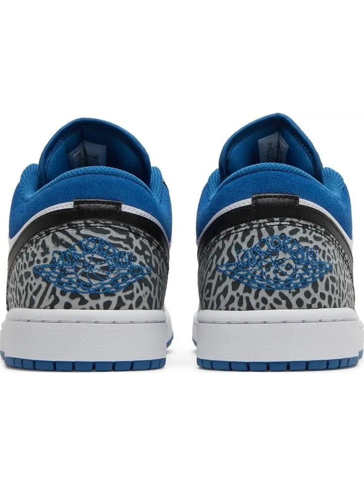 Кроссовки Air Jordan 1 Low SE True Blue — изображение 6 из 8, синий