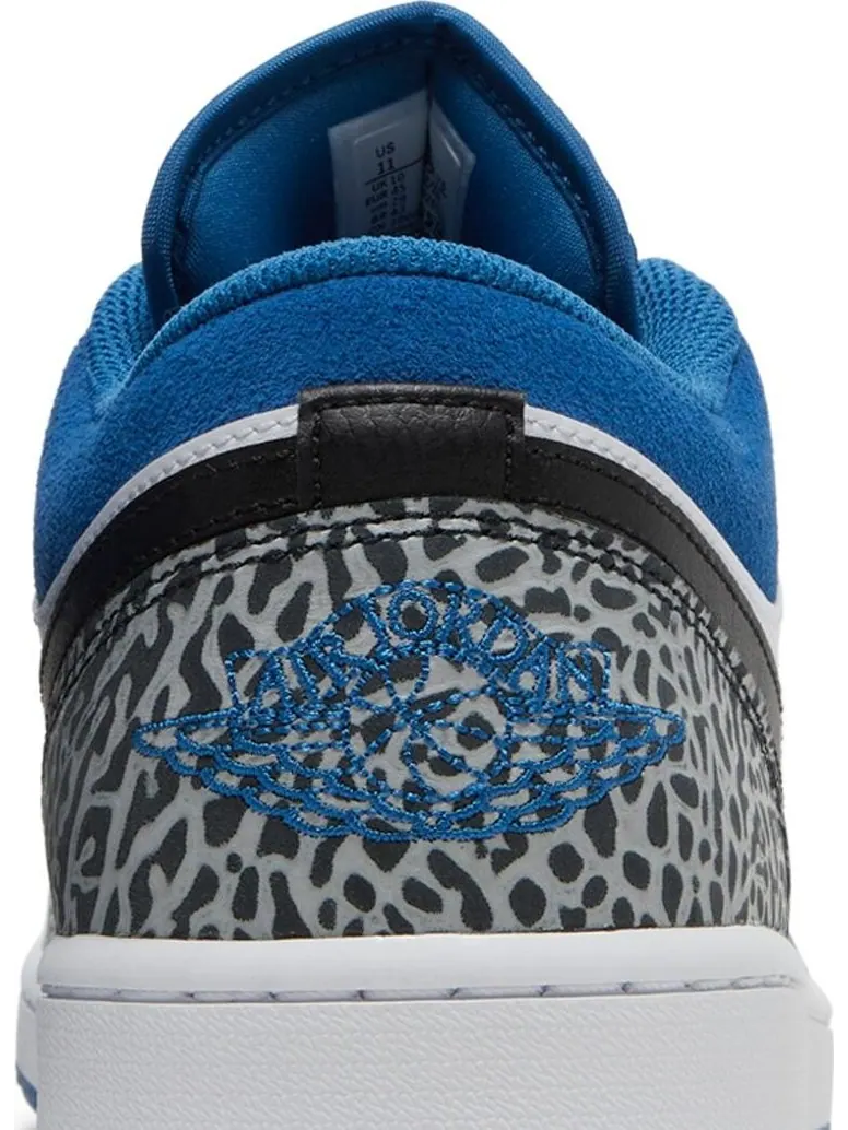 Кроссовки Air Jordan 1 Low SE True Blue — изображение 7 из 8, синий