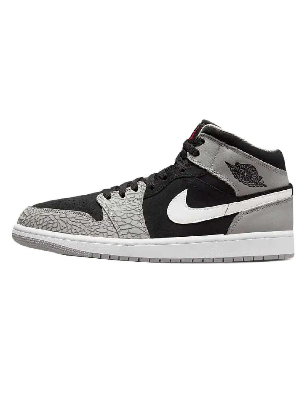 Кроссовки Air Jordan 1 Mid SE — изображение 1 из 9, черный/серый