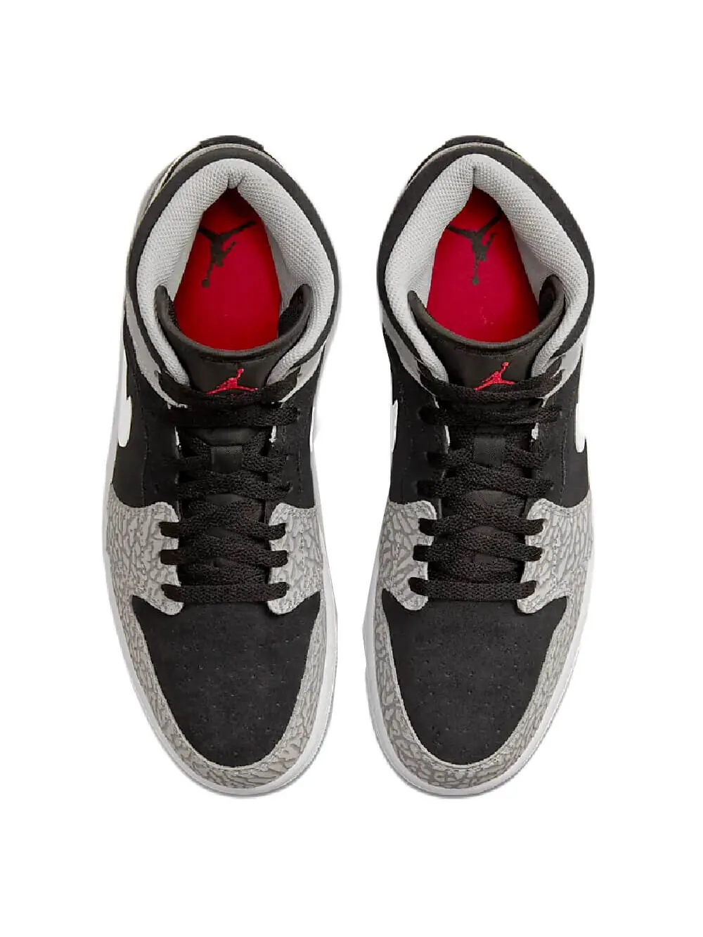 Кроссовки Air Jordan 1 Mid SE — изображение 3 из 9, черный/серый