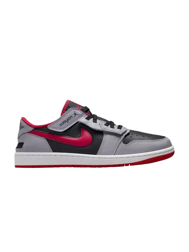 Кроссовки Air Jordan 1 Low FlyEase — изображение 1 из 1, серый