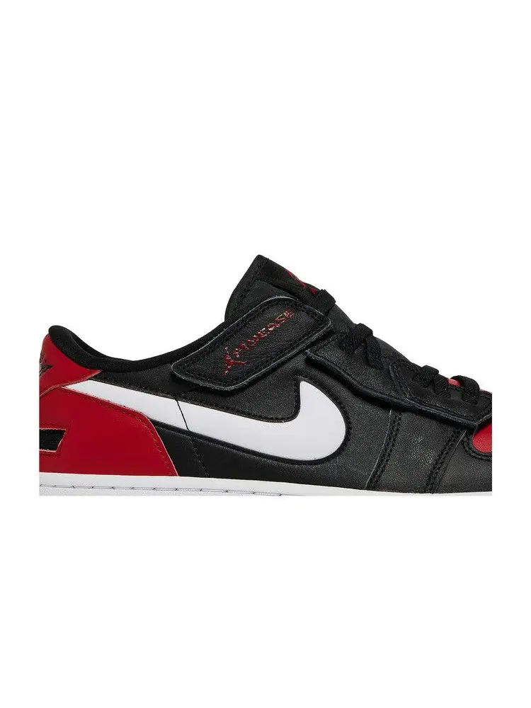Кроссовки Air Jordan Air Jordan 1 Low FlyEase 'Alternate Bred Toe' — изображение 3 из 9, черный/красный/белый
