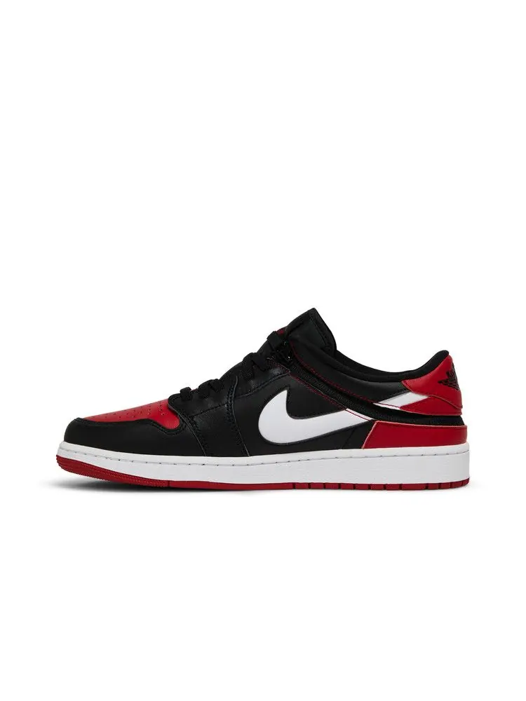 Кроссовки Air Jordan Air Jordan 1 Low FlyEase 'Alternate Bred Toe' — изображение 4 из 9, черный/красный/белый
