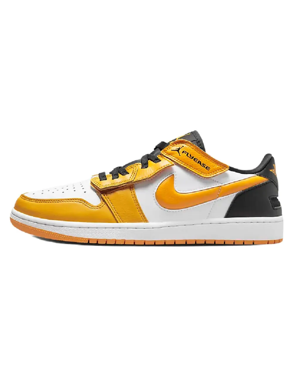 Кроссовки Nike Air Jordan 1 Low в желто-черно-белой расцветке — изображение 1 из 10, желтый