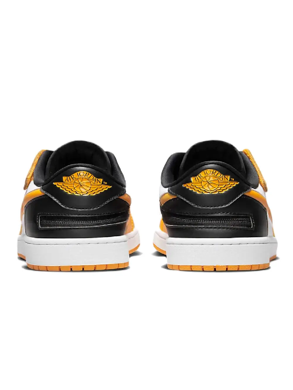 Кроссовки Nike Air Jordan 1 Low в желто-черно-белой расцветке — изображение 4 из 10, желтый