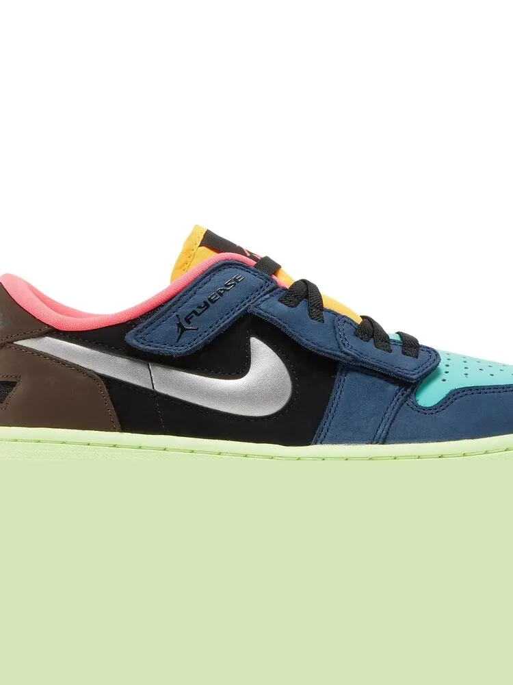 Кроссовки Air Jordan 1 Low FlyEase Tokyo Bio Hack — изображение 2 из 8, мульти