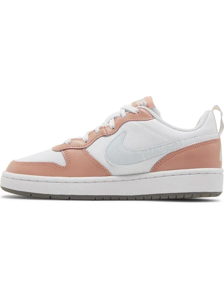 Кроссовки Nike Court Borough Low 2 SE GS 'White Light Madder Root' — изображение 3 из 8, белый
