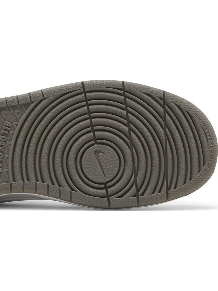 Кроссовки Nike Court Borough Low 2 SE GS 'White Light Madder Root' — изображение 5 из 8, белый