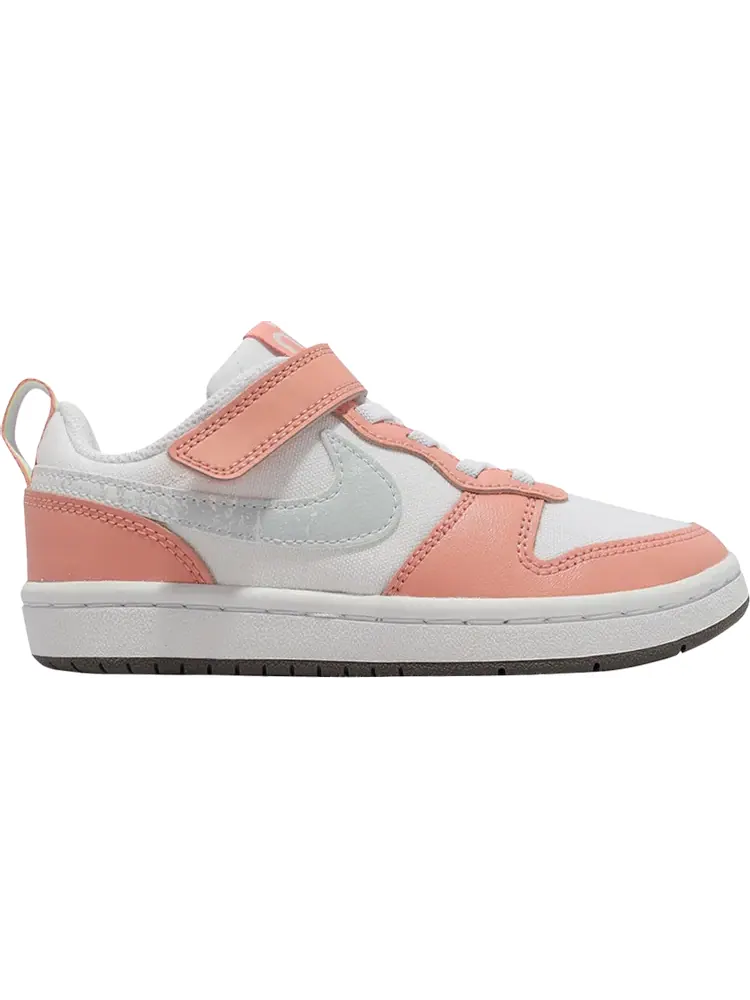 Кроссовки Nike Court Borough Low 2 SE PS 'White Light Madder Root' — изображение 1 из 1, белый