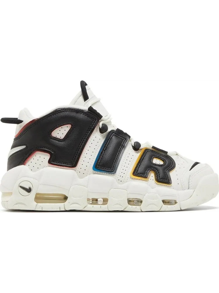 Кроссовки Nike Air More Uptempo '96 'Primary Colors' — изображение 1 из 8, бежевый