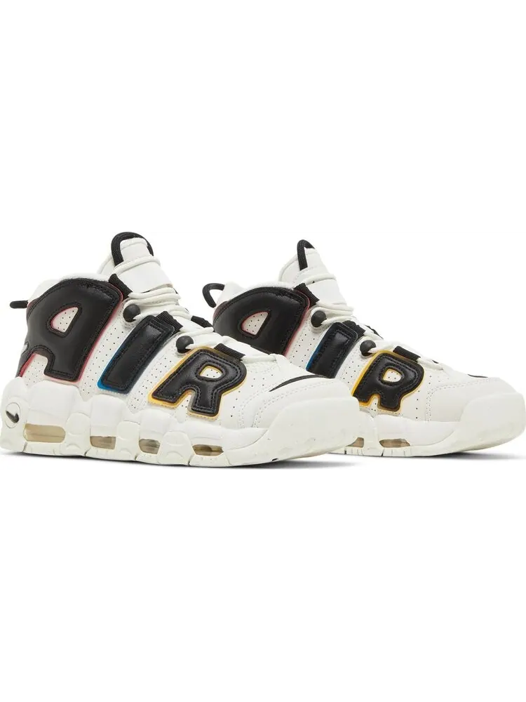 Кроссовки Nike Air More Uptempo '96 'Primary Colors' — изображение 8 из 8, бежевый