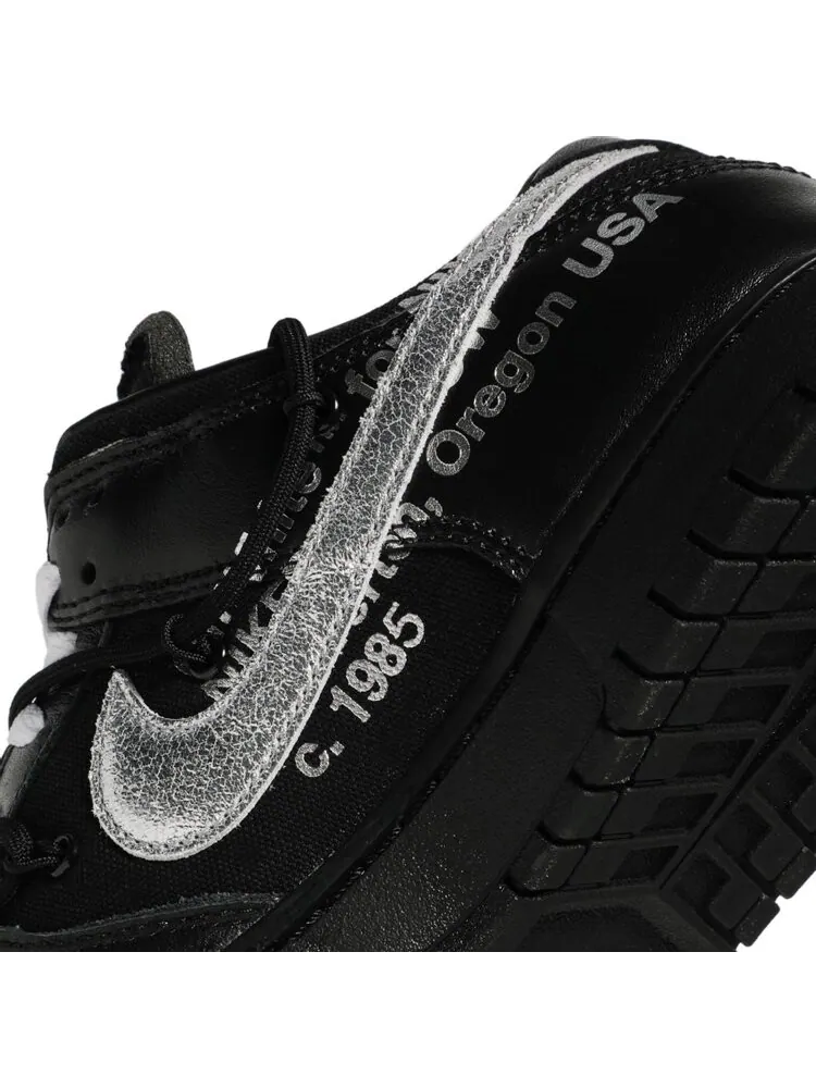 Кроссовки Nike Off-White x Dunk Low 'Lot 50 of 50' — изображение 10 из 10, черный